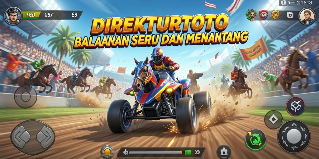 Tampilan gameplay DIREKTURTOTO yang intens dan mendebarkan.