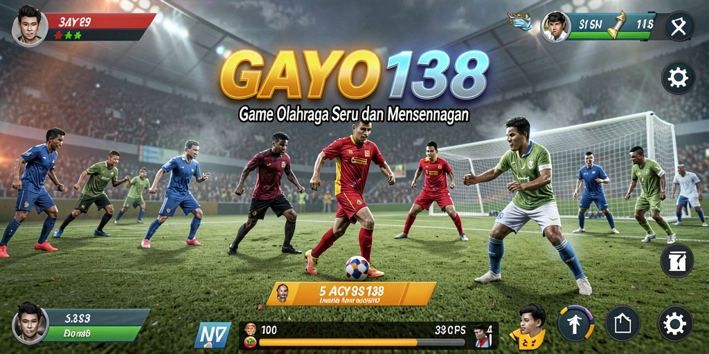 Screenshot gameplay <strong>GAYO138</strong> menampilkan aksi mendebarkan dalam olahraga.