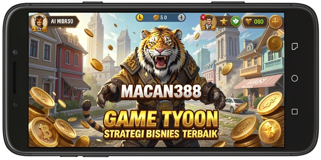 Screenshot gameplay Tycoon yang menarik dan interaktif.