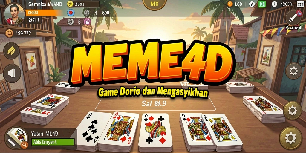 Tampilan screenshot gameplay <strong>MEME4D</strong> yang seru dan menantang.