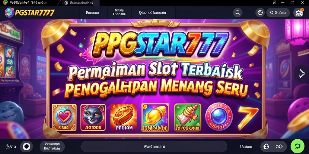 Screenshot gameplay PGSTAR777 menampilkan serunya permainan Slot yang mengasyikkan.