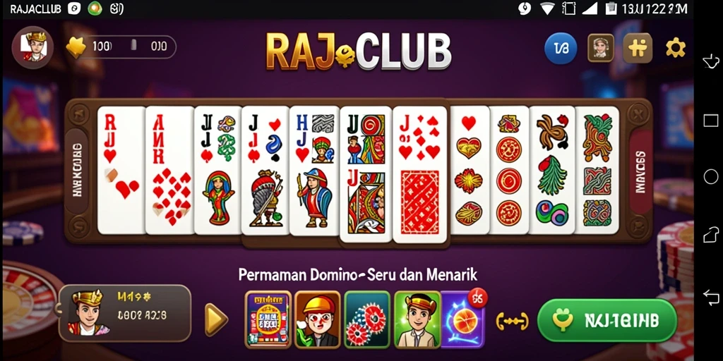 Tampilan gameplay seru dalam RAJACLUB dengan pemain aktif.