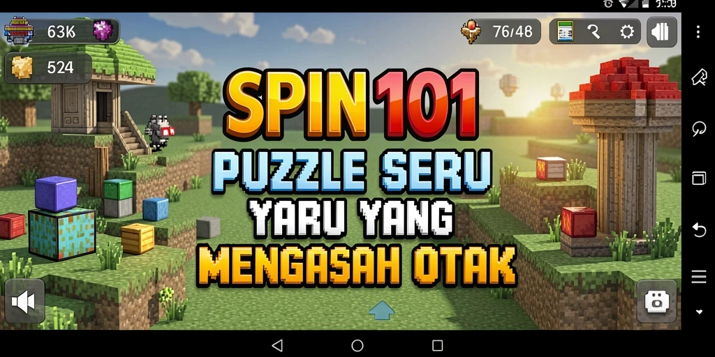 Tampilan gameplay SPIN101 yang menantang dan mengasyikkan.